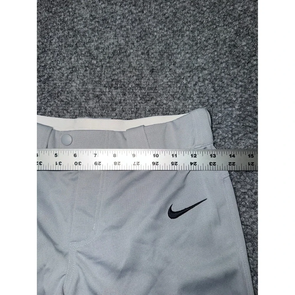 Nike Girls Vapor Select Softball Pants Gray Size Medium Belt Loops‎ New With Tag